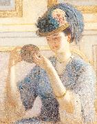 Frieseke, Frederick Carl Reflections Sweden oil painting artist